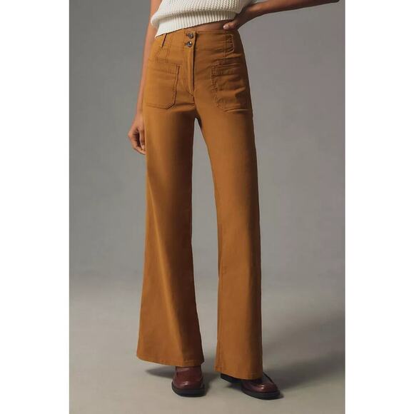 NWT Maeve The Junie High-Rise Magic Fabric Flare Pants Sz 25 Bronze #7B510 - Picture 2 of 12